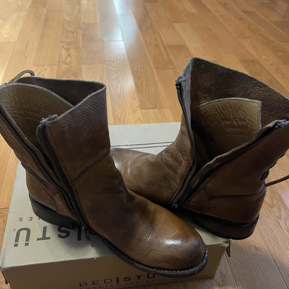 Bed Stu Newark Cobbler Series Leather Boots